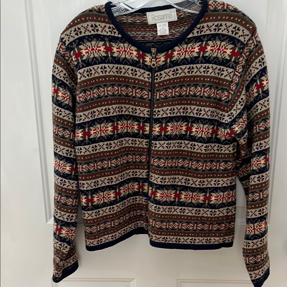 Rosanna Women's Multicolor Patterned Sweater